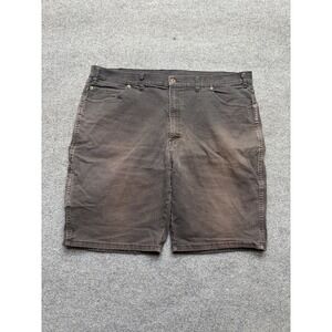 Dickies Carpenter Shorts Size 44 Black Faded Brown